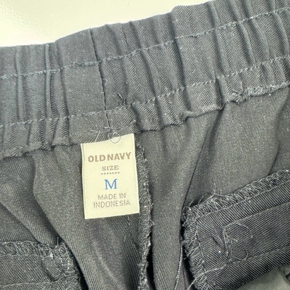 Old Navy Black Elastic Drawstring Pants - Picture 4 of 6
